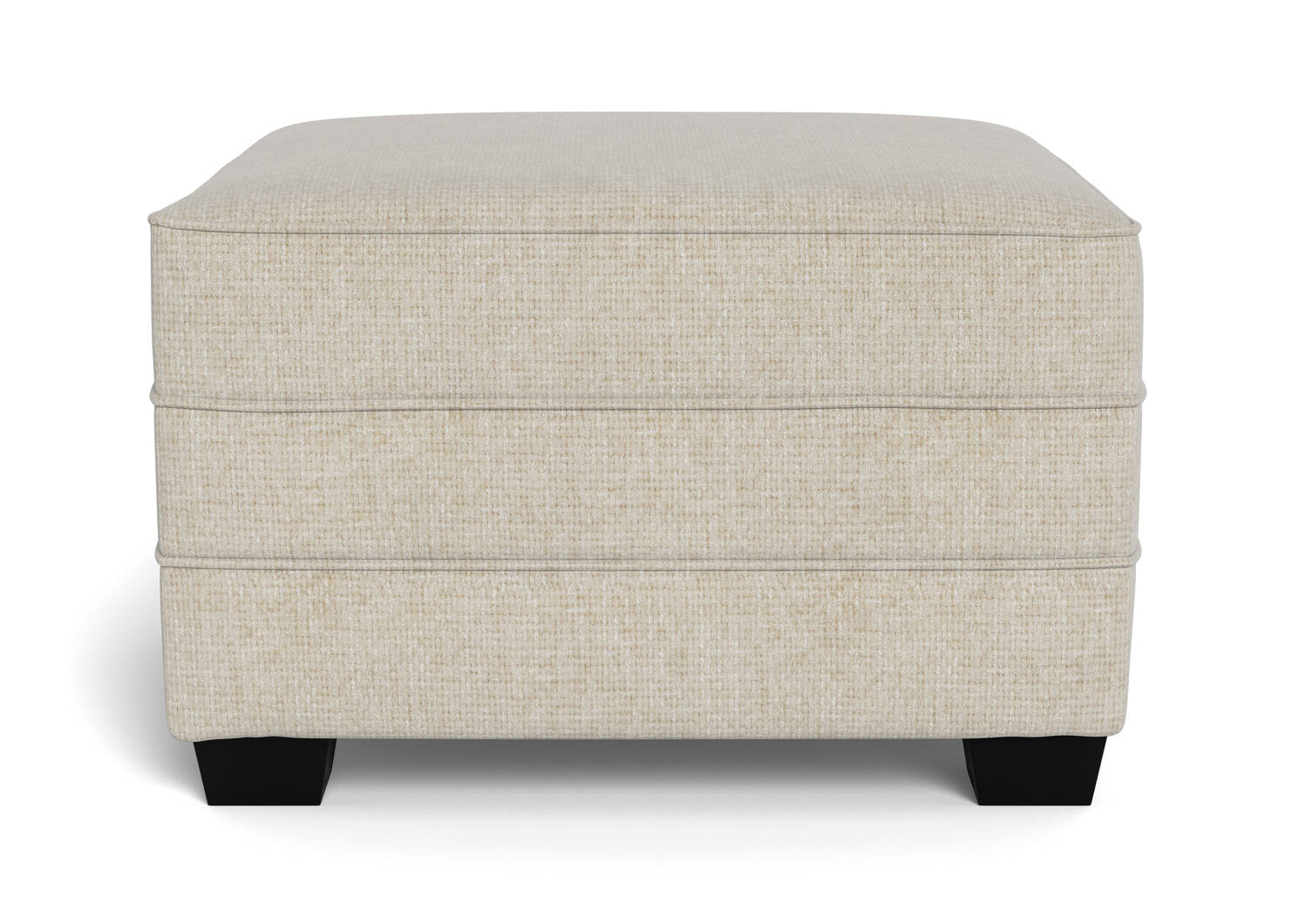 Azure Custom Ottoman 28x24”