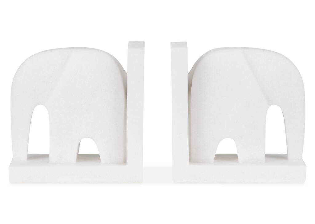 Otis Elephant Bookend Set