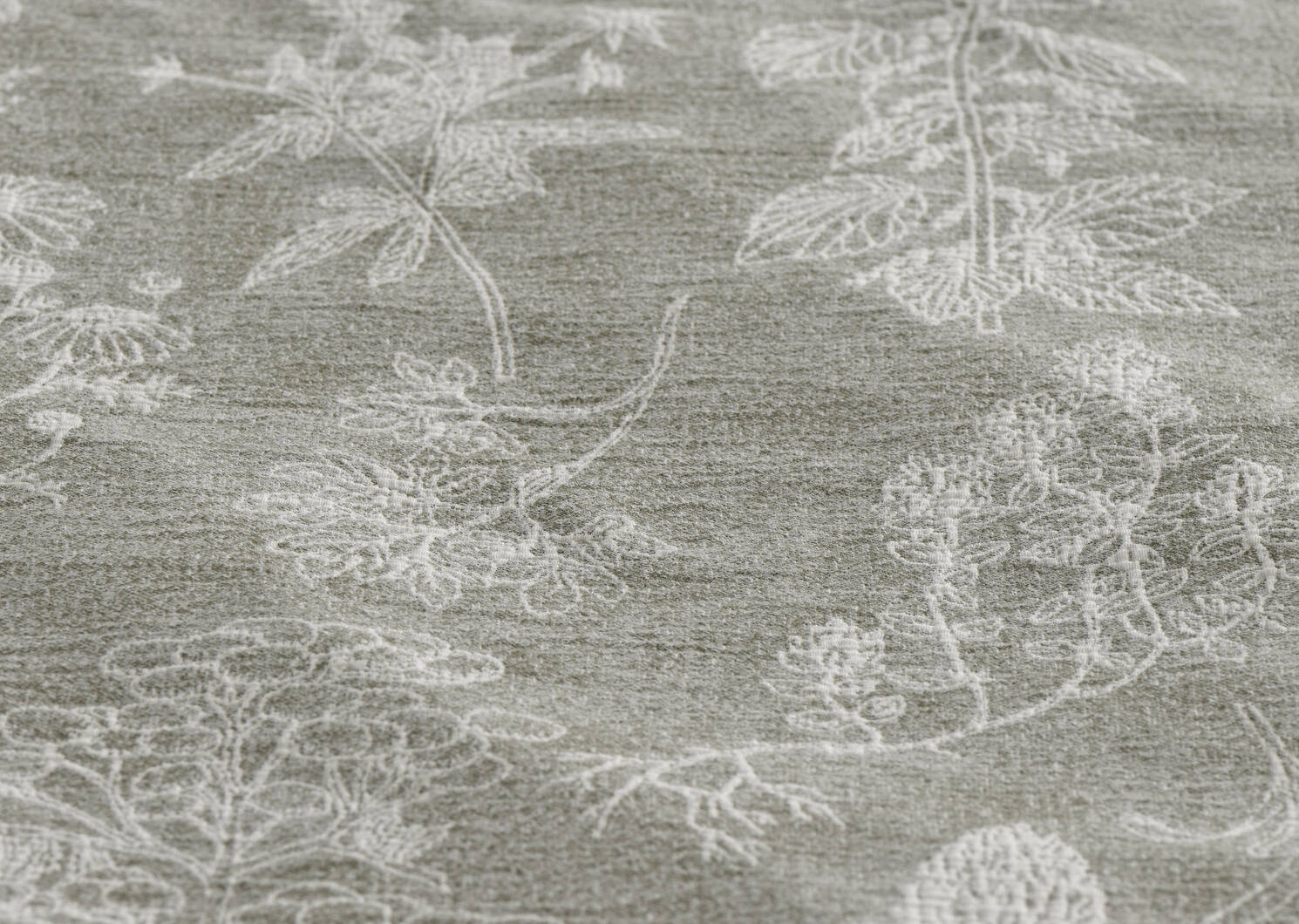 Cadiz Cotton Duvet Set Queen Clover/Iv