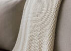 Tenby Throw Ivory