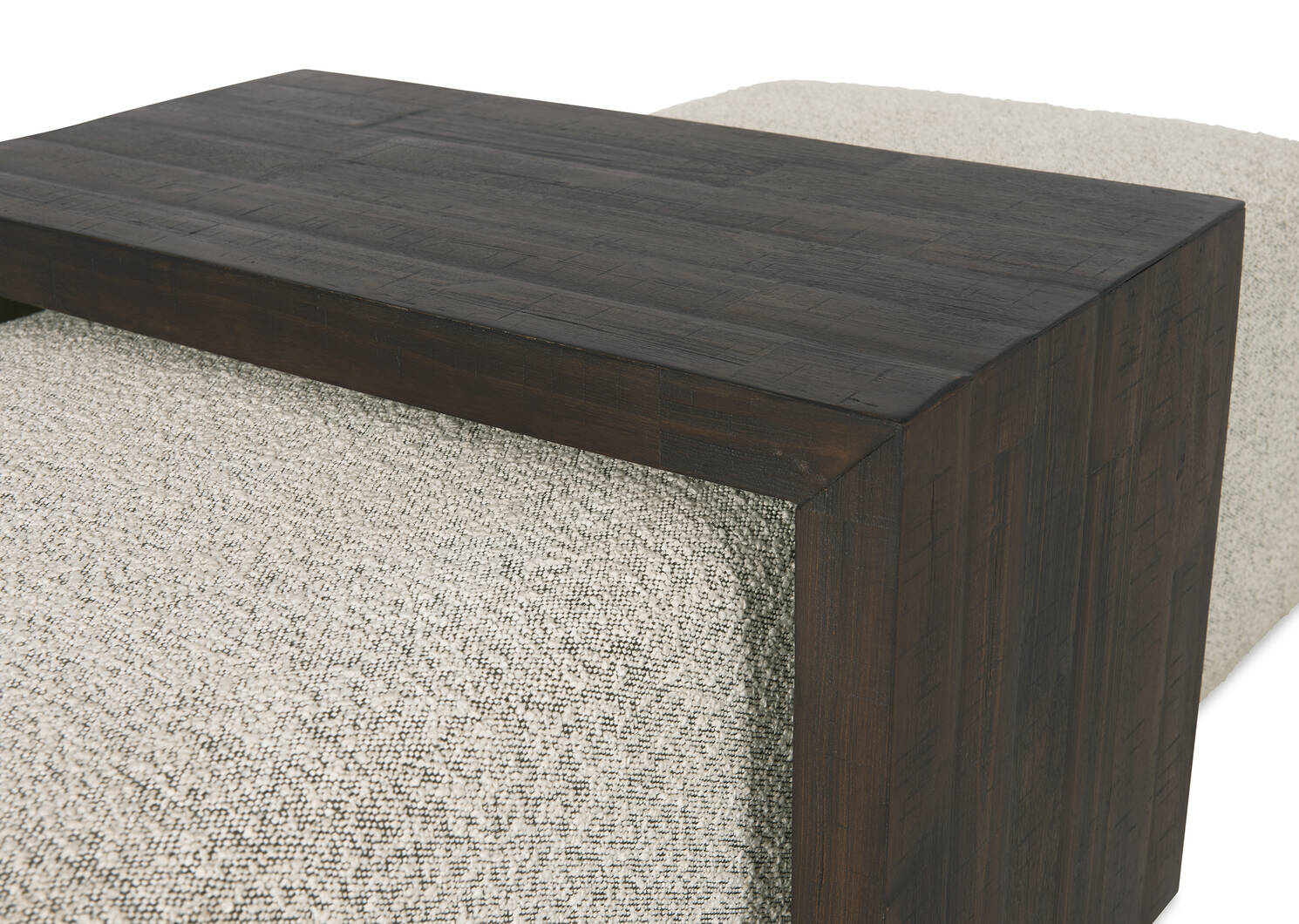 Muir C-Table Ottoman -Amalie Pepper