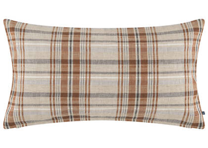 Coussin en lin Conway 12x22 sab/tamarin