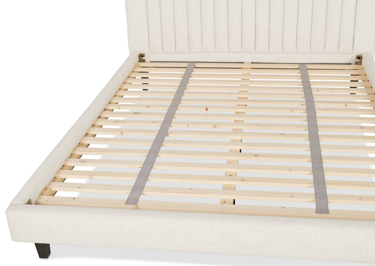 Abbott Bed -Levie Sand, QUEEN
