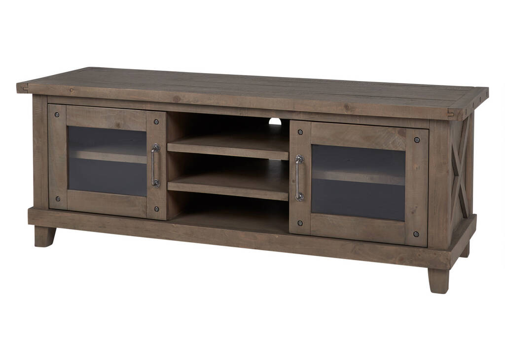 Ironside Entertainment Unit -Rustic Grey