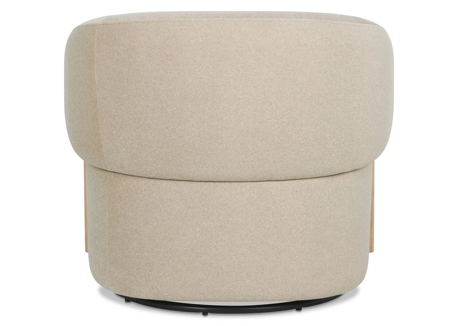 Fauteuil pivotant Alicent -Vaughn sable