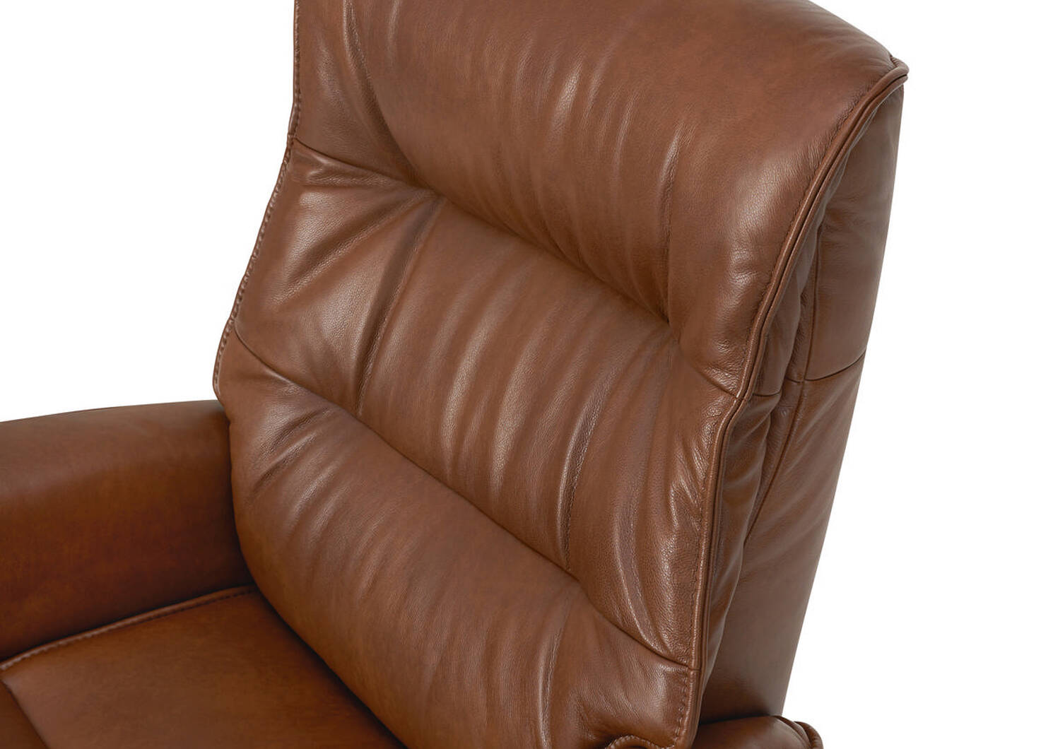 Paramount Leather Recliner -Sol Cinnamon
