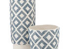 Jora Vase Atlantic/White