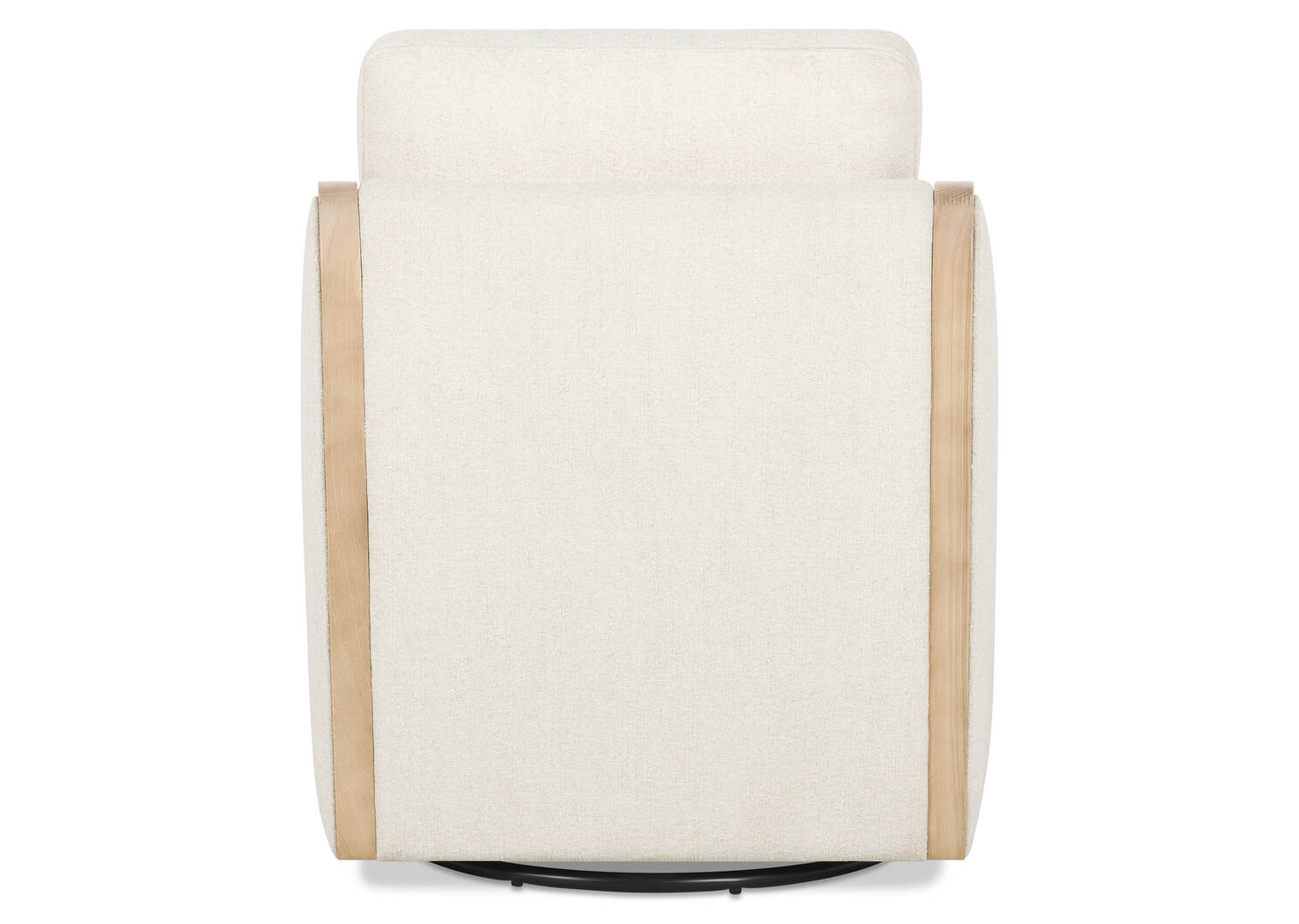 Olivia Swivel Armchair -Mel Ivory
