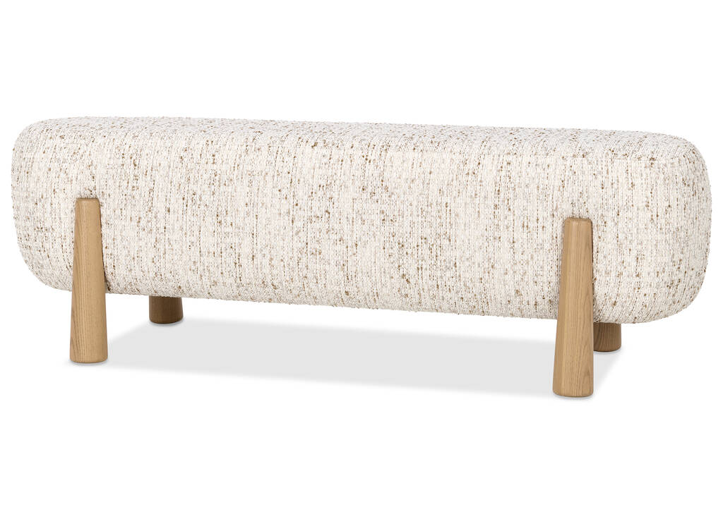 Harmon Bench -Sia Cream