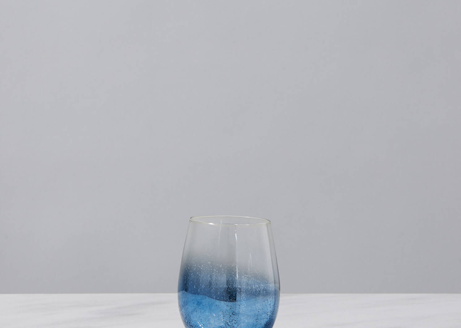 Shimmer Glassware - Navy