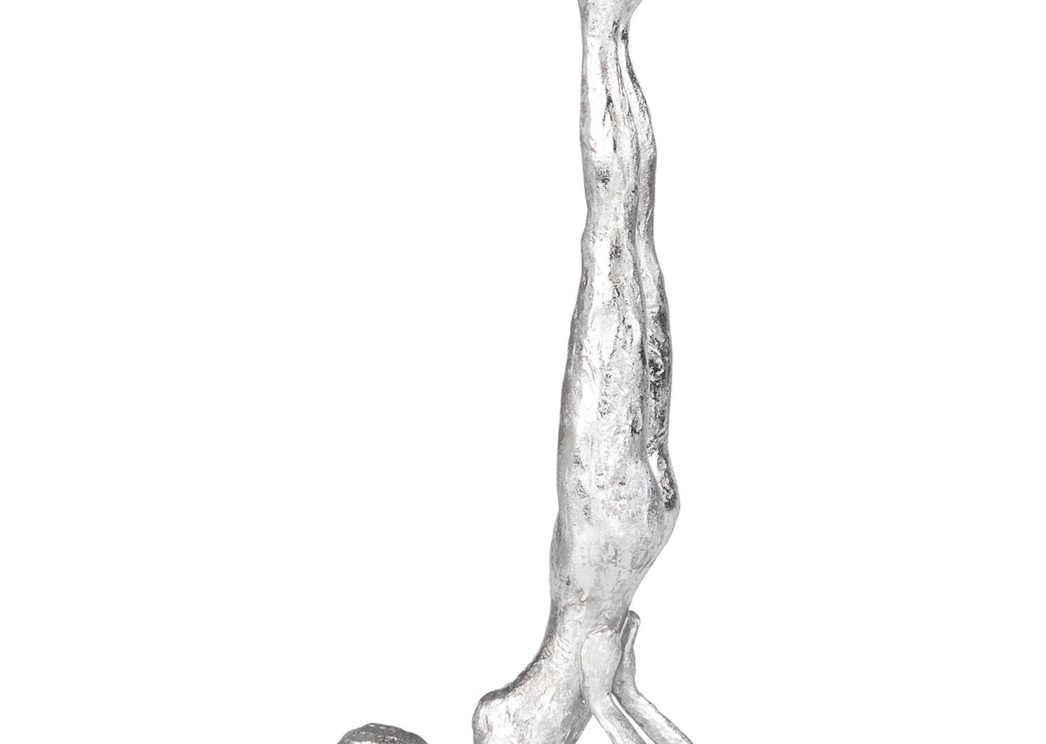 Yoga Stand Decor Silver