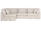 Antonio Sectional -Gilligan Cream, LCF