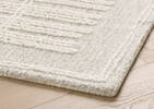 Tapis en laine Nichols 96x120 gris/iv
