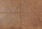 Coussin similicuir Jarvis 12x22 caramel