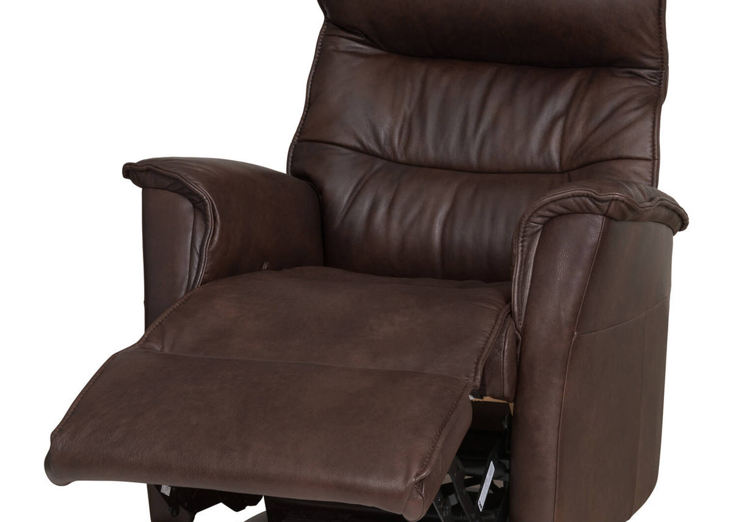 Paramount Leather Recliner -Sol Truffle