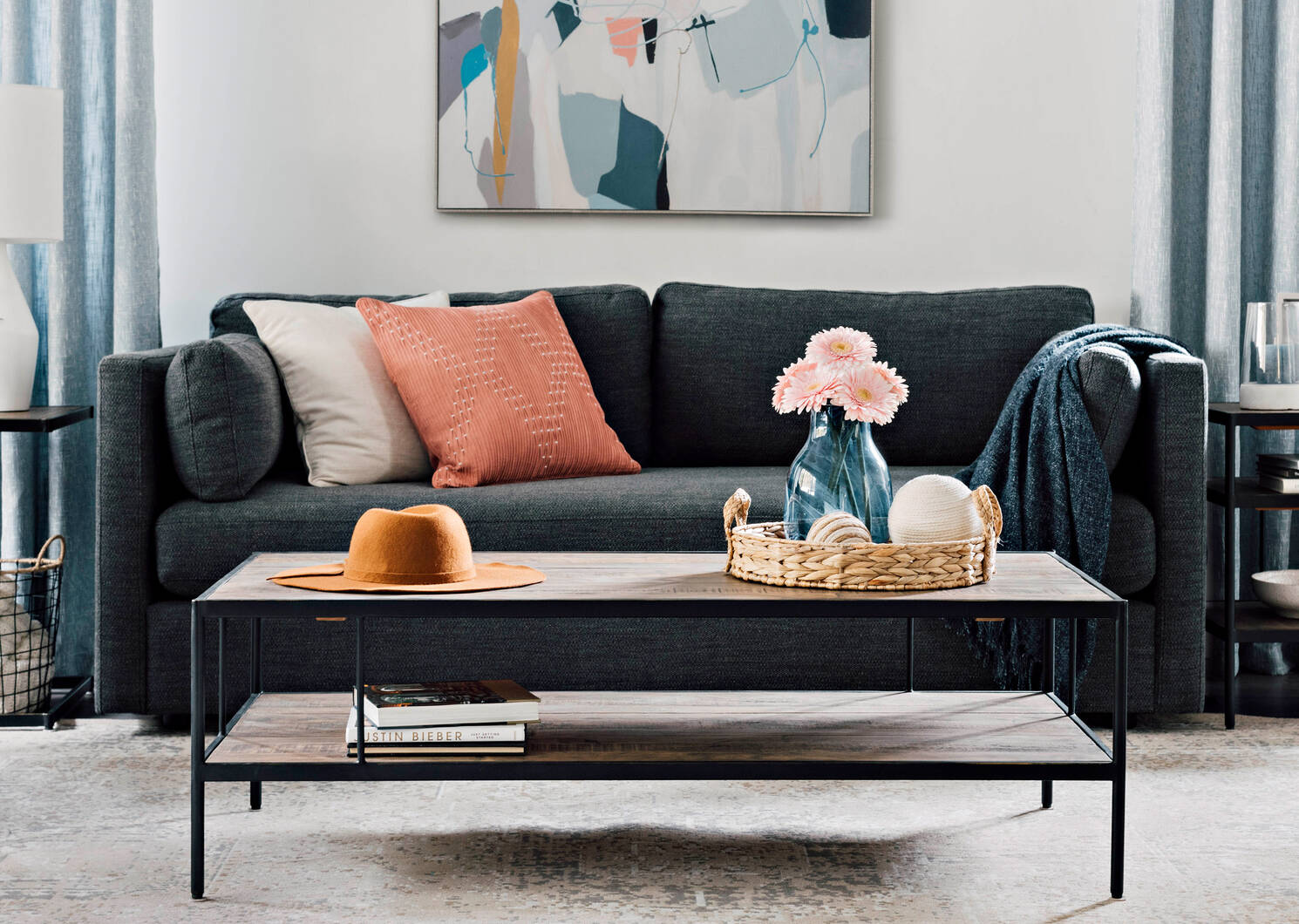Edmond Sofa -Union Slate