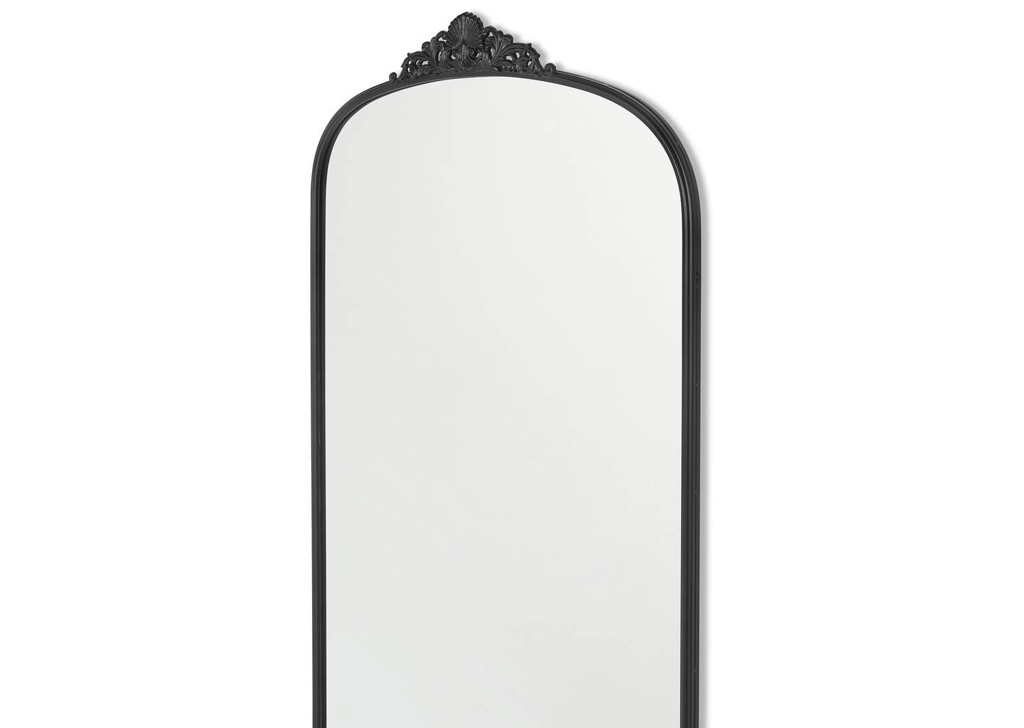 Abigail Leaner Mirror Black