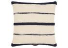 Coussin de sol Virginia naturel/minuit