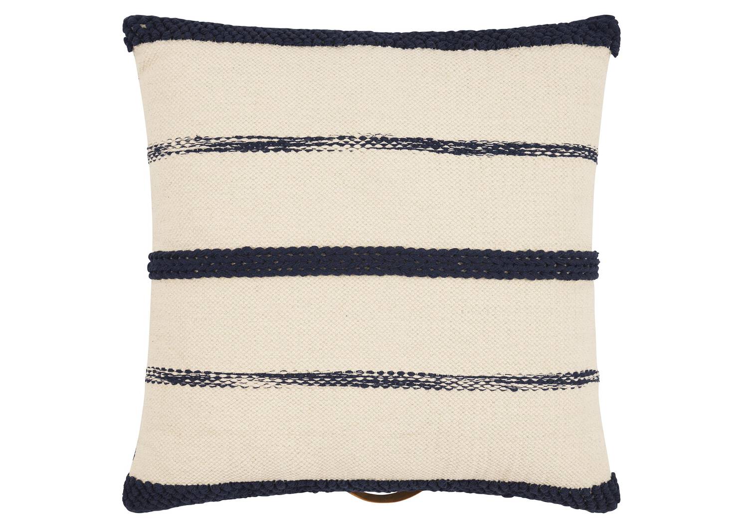 Coussin de sol Virginia naturel/minuit