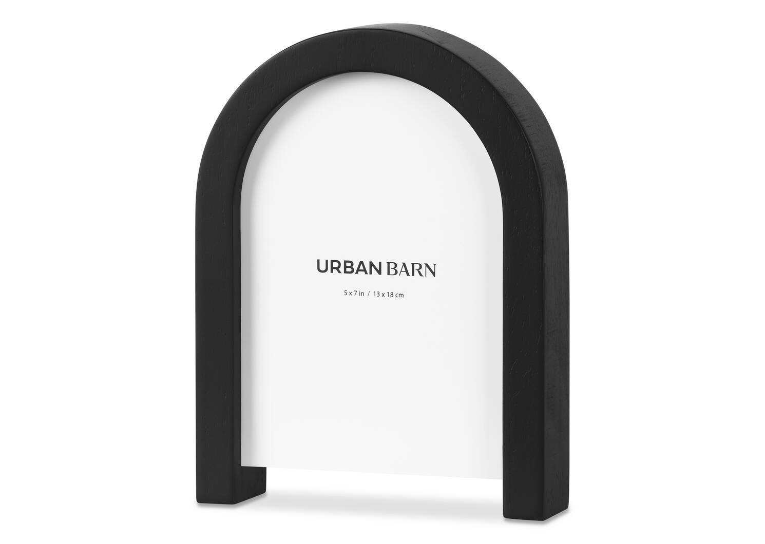 Cadre en arc Villa 5x7 noir