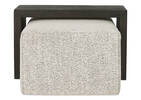 Muir C-Table Ottoman -Amalie Pepper