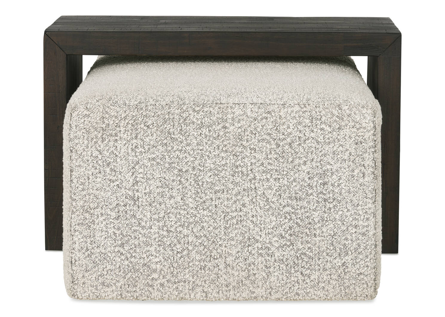 Muir C-Table Ottoman -Amalie Pepper