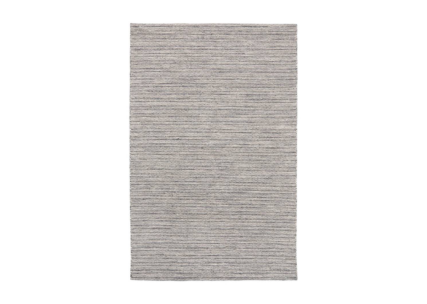 Tapis Grant 108x144 gris/blanc