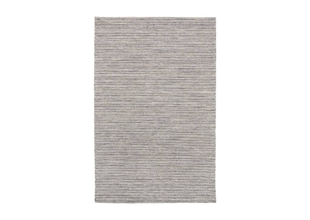 Grant Rug 108x144 Grey/White