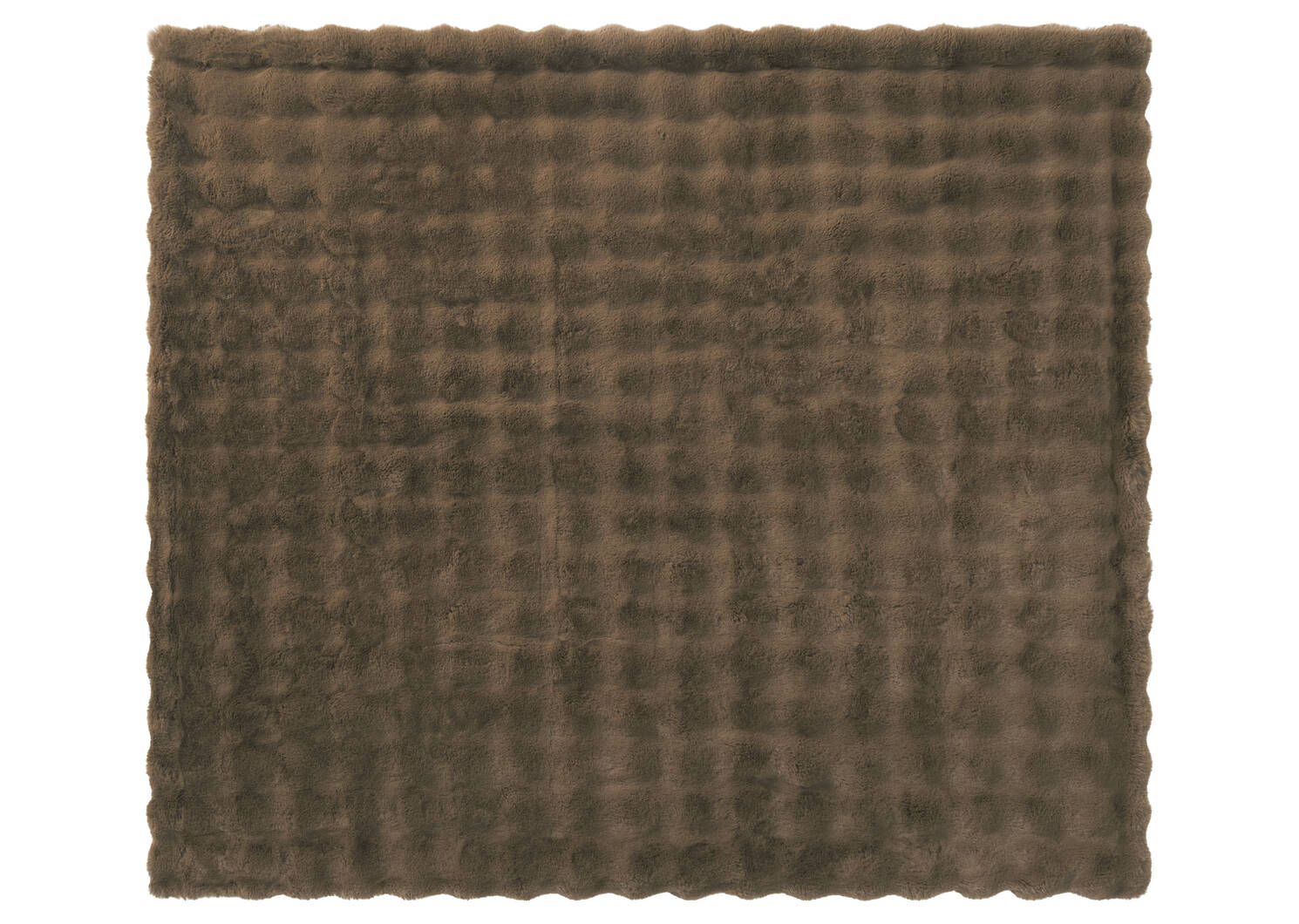 Zoey Faux Fur Throw Mushroom