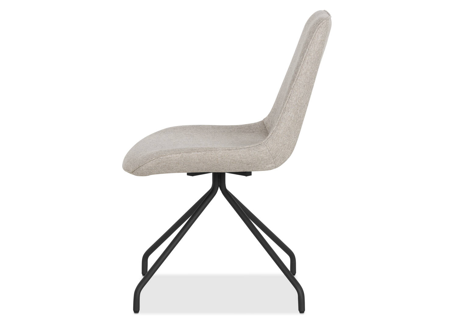 Felix Swivel Dining Chair -Leroy Fog