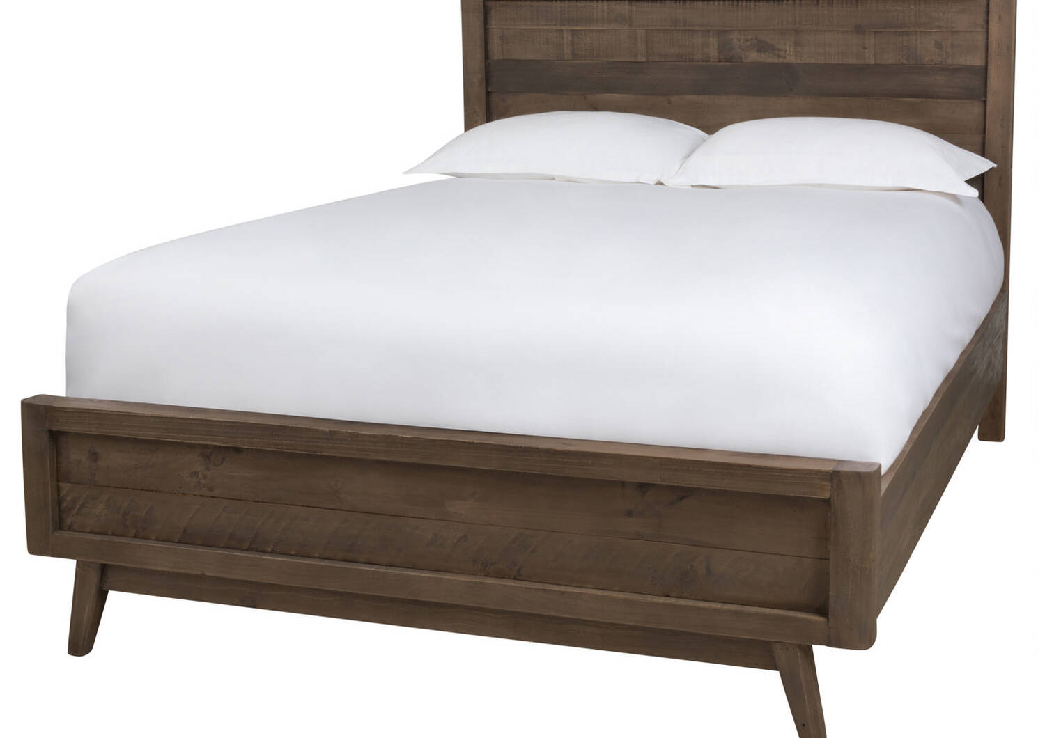 District Bed -Harbour Grey, KING