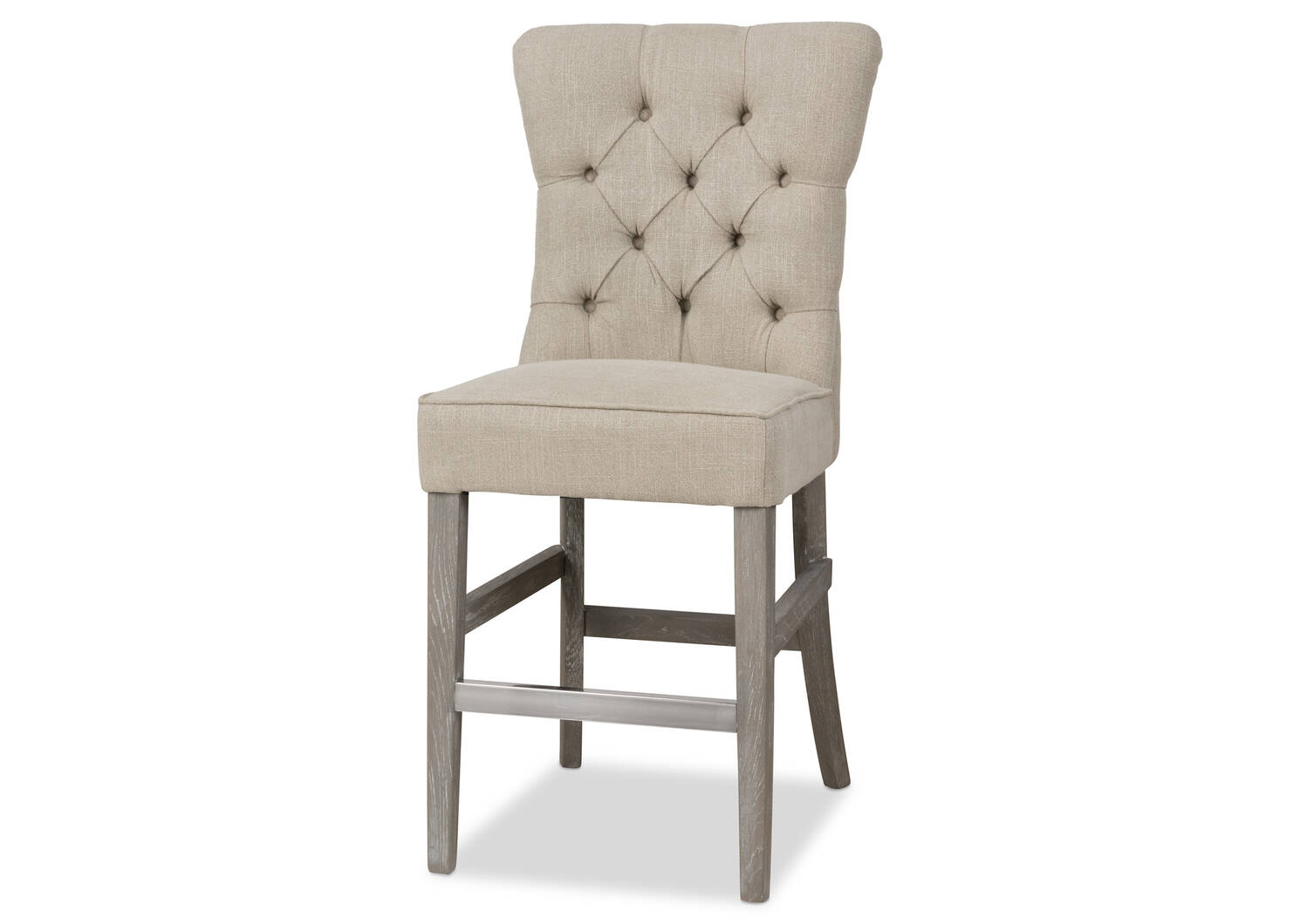 Oakwood Counter Stool -Nantucket Linen