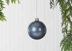 Truett Marbled Ball Ornament