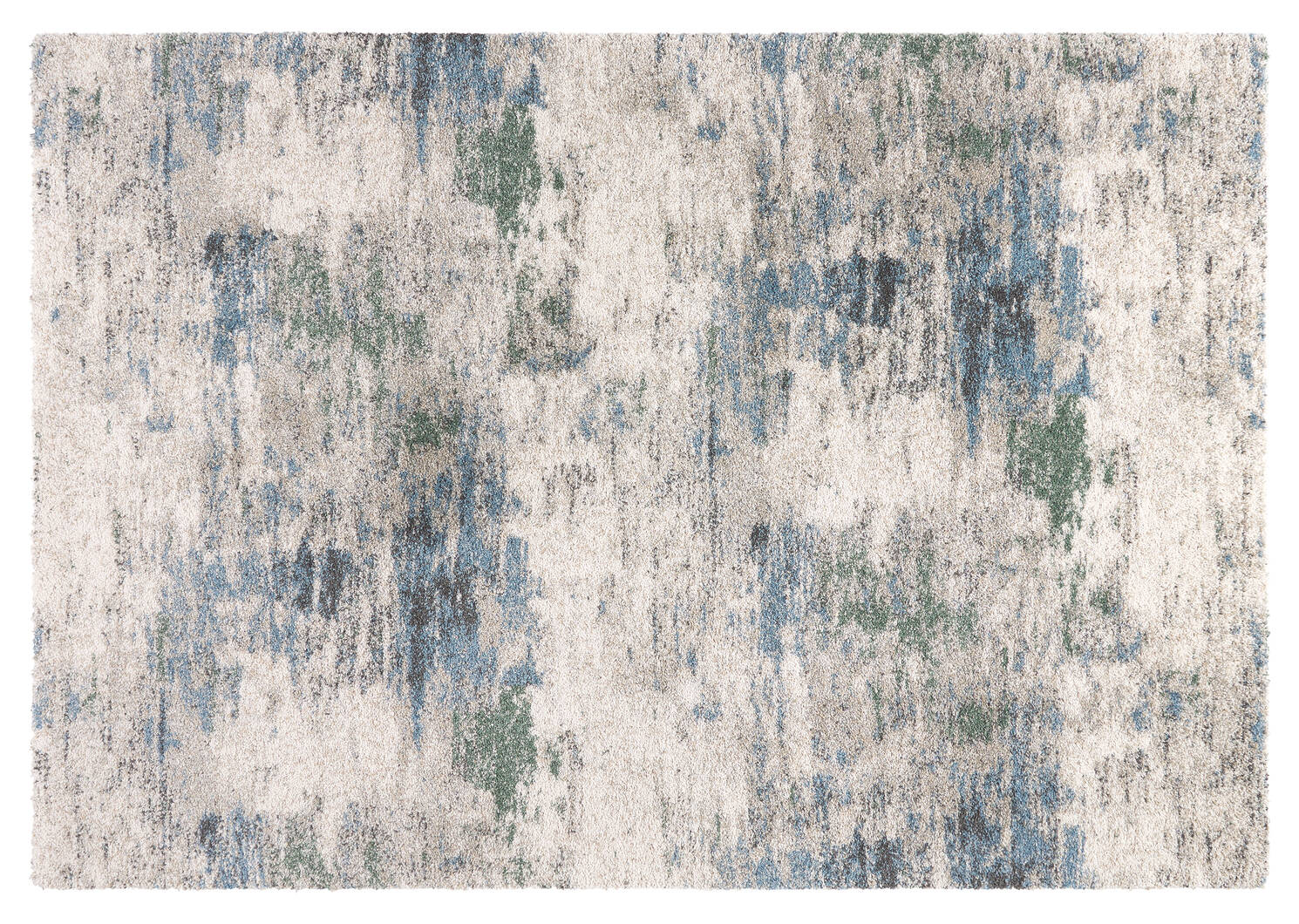 Bristol Rug 94X133 Ivory/Blue/Green