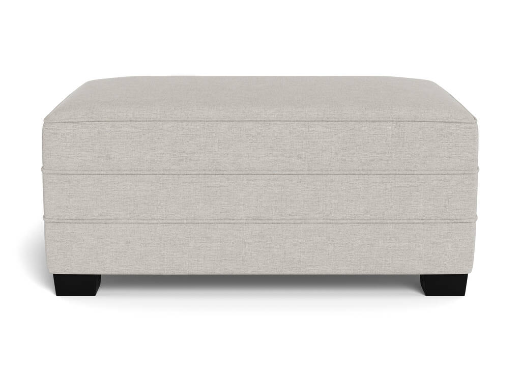 Azure Custom Ottoman 40x26"