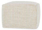 Brixton Pouf Natural/Ivory