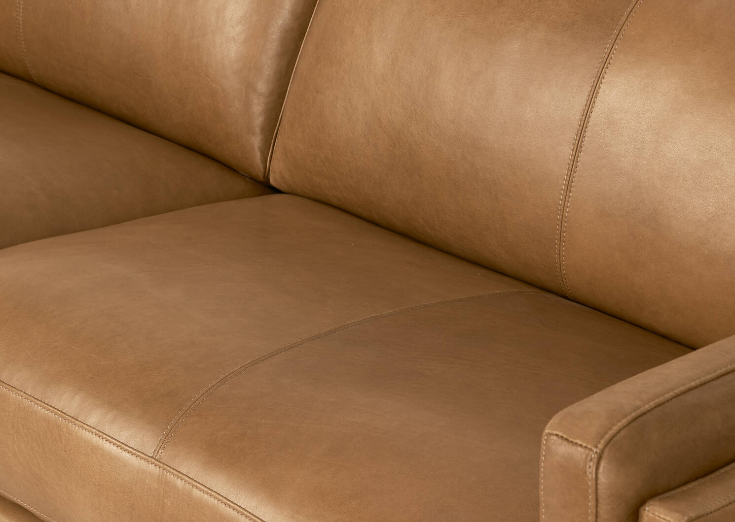 Canapé cuir Renfrew 94 po -Adler brun cl