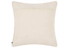 Coussin en coton Amaris 20x20 sable/noir