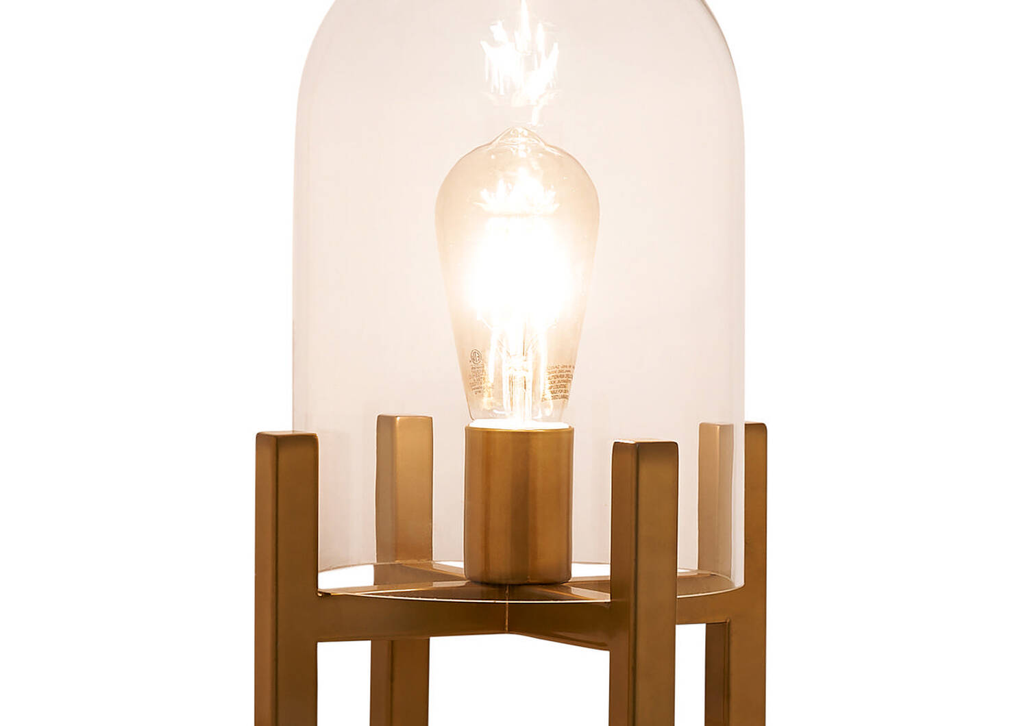 Lampe de table Edwin laiton