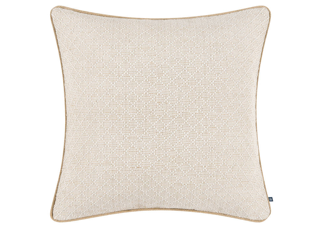 Coussin Telti 20x20 sable/ivoire