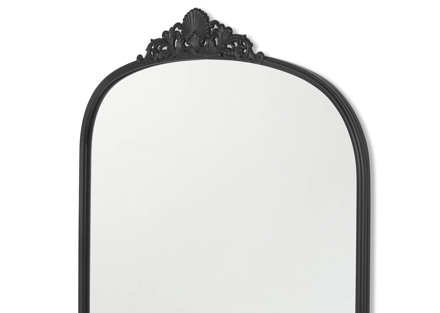 Abigail Mantle Mirror Black | Urban Barn