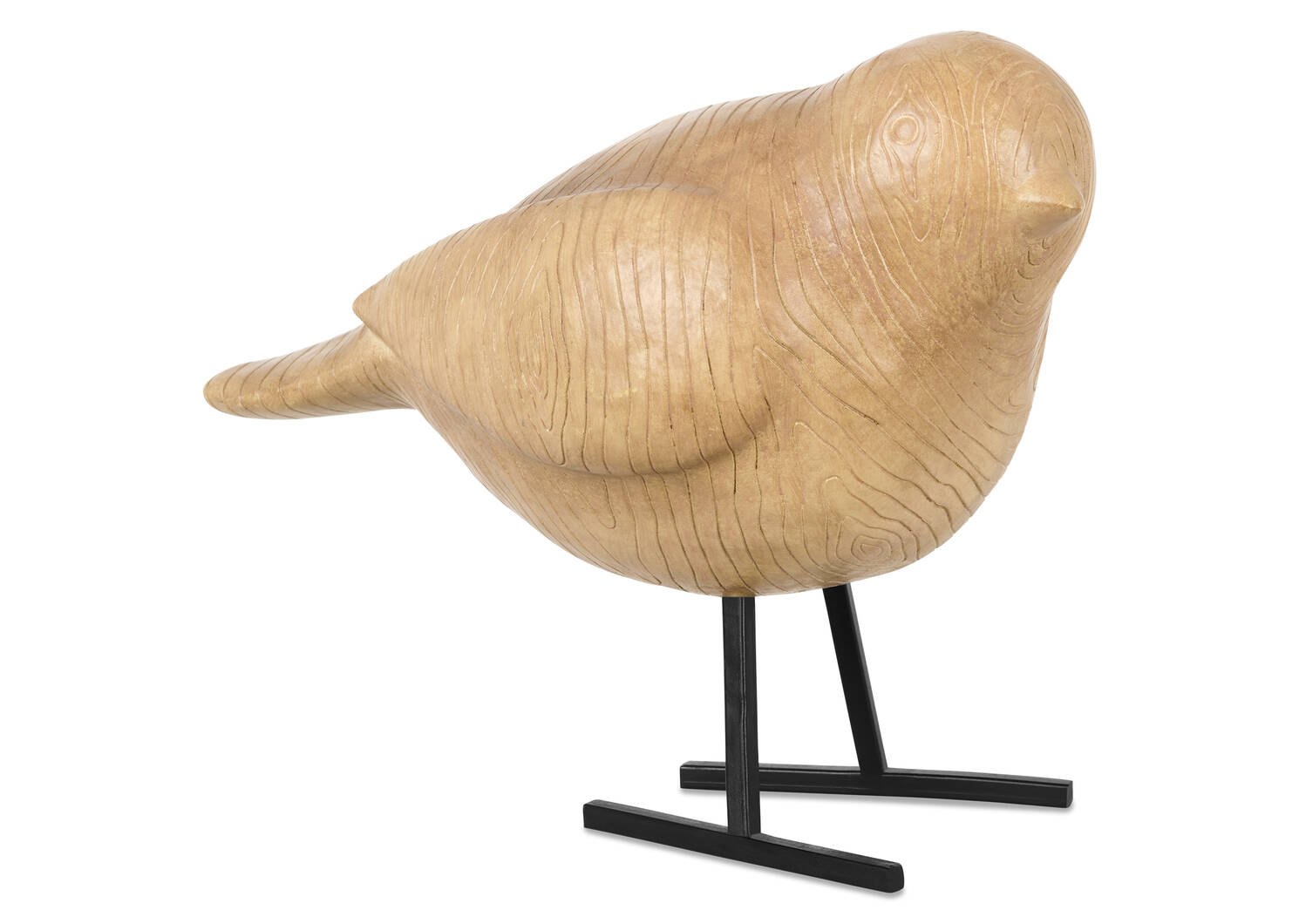 Déco oiseau debout Rue naturelle