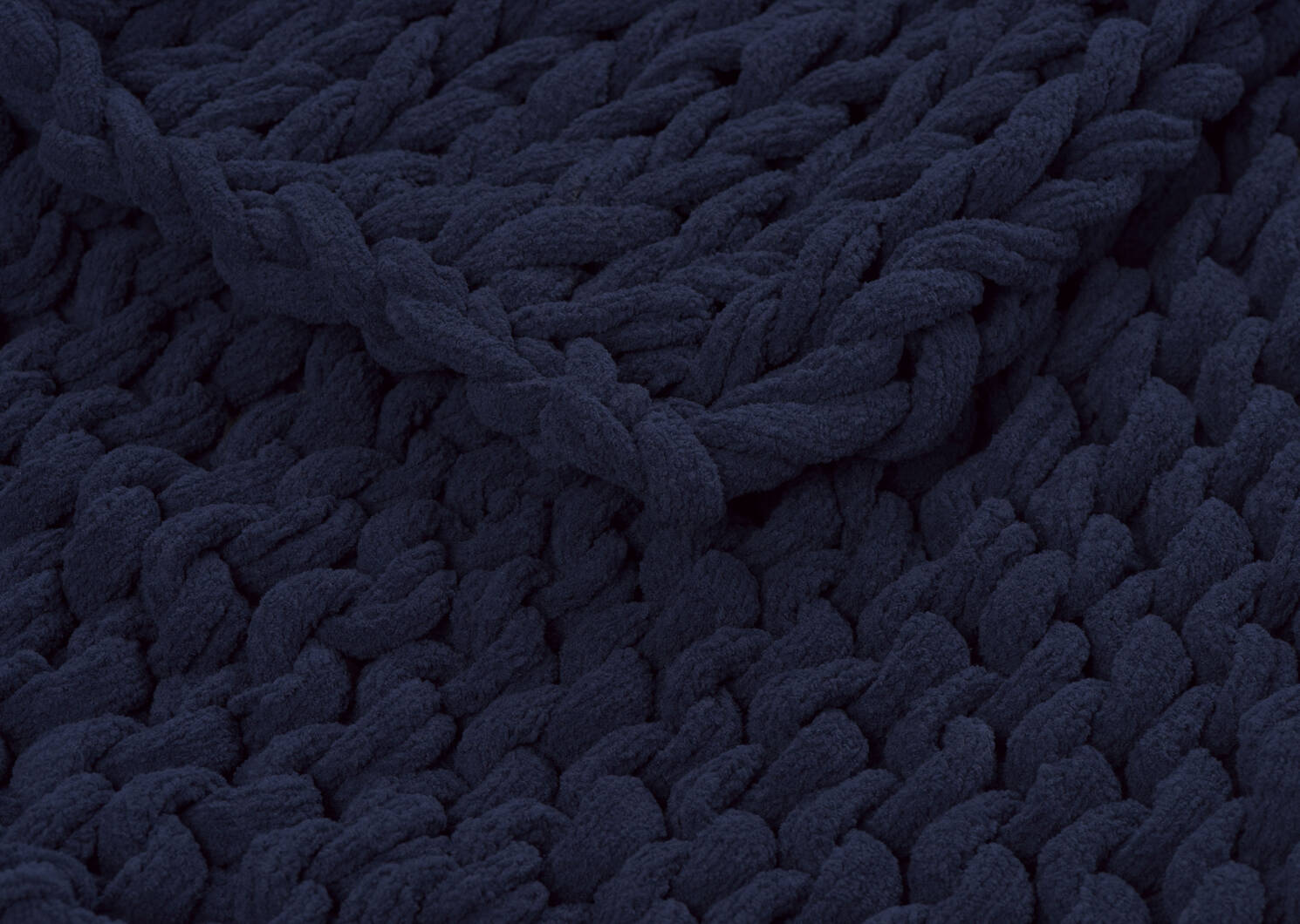 Everly Chenille Throw Atlantic