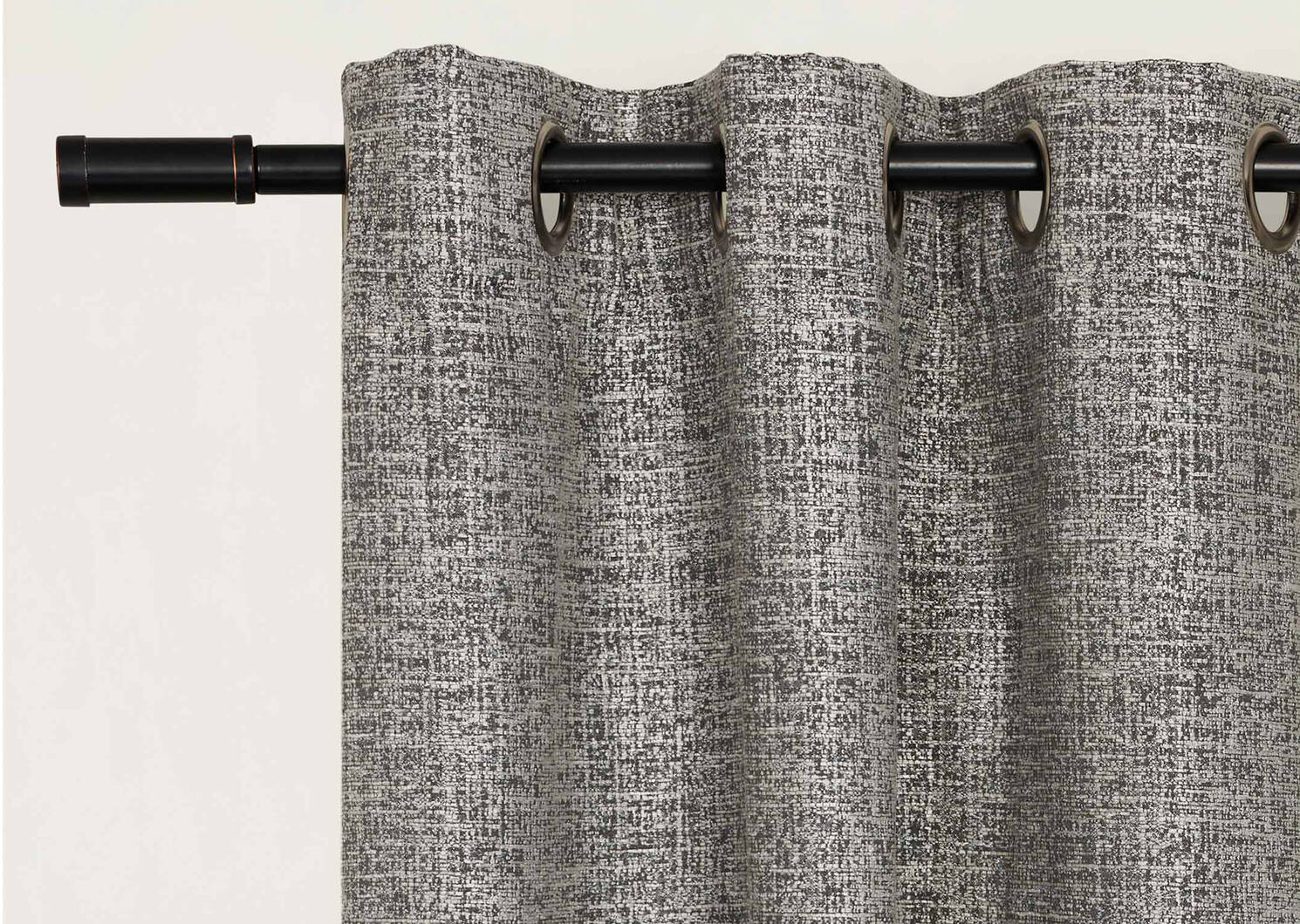Rideau Samwell 96 gris foncé
