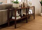 Nettle Console Table -Borra Umber