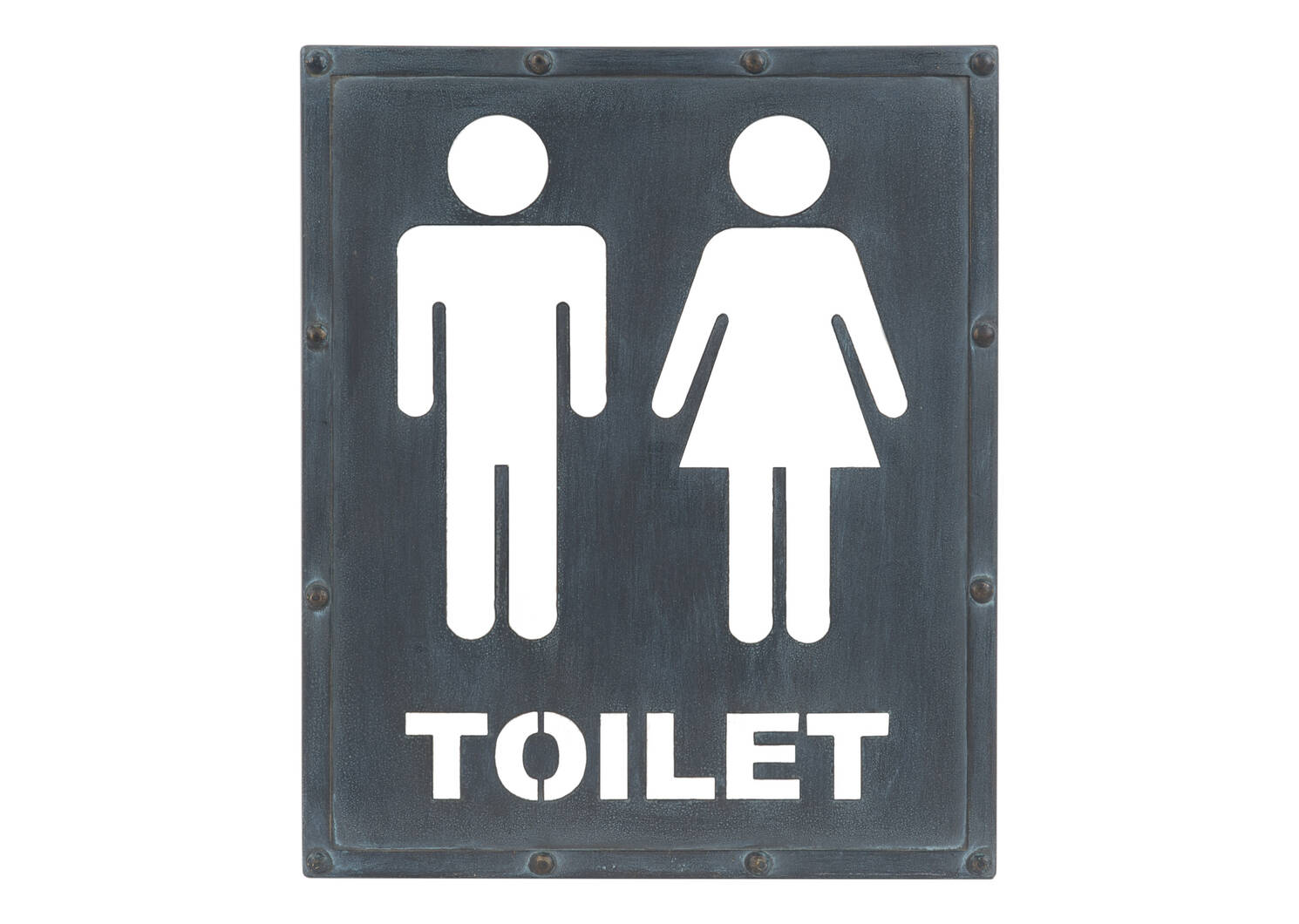 Déco murale toilettes unisexes