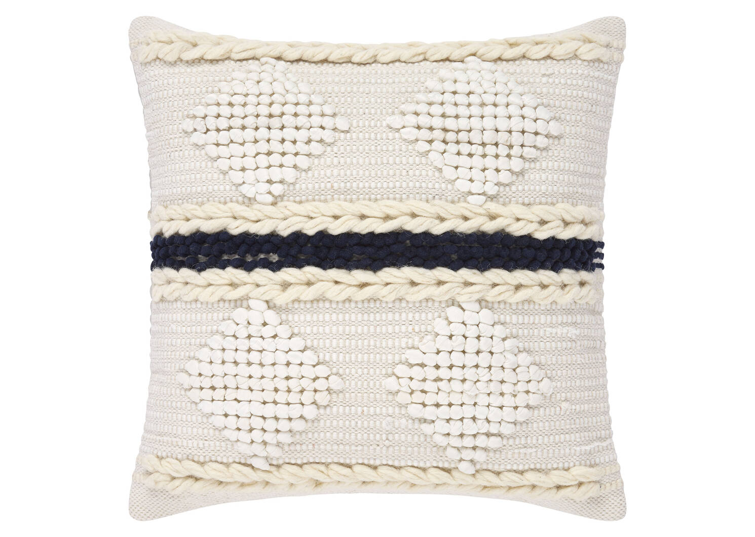 Cordoba Toss 20x20 Ivory/Atlantic