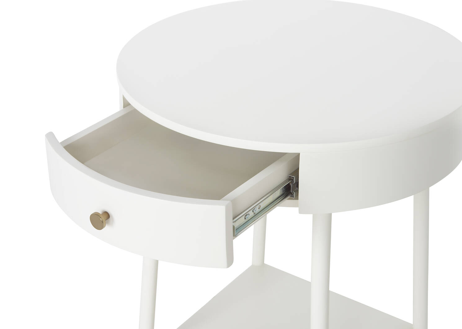 Poppy Nightstand -Nate Ecru