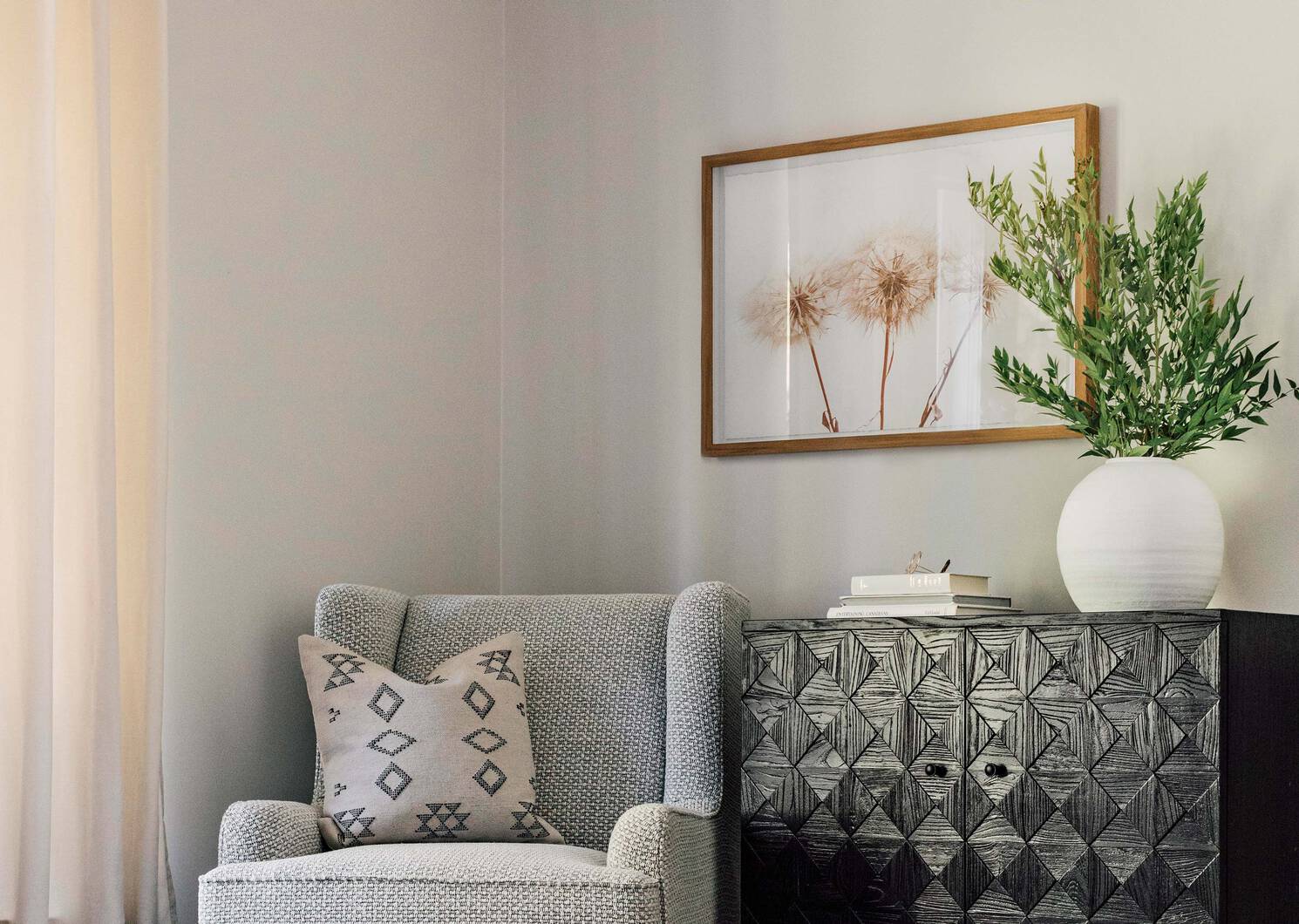 Dandelions Framed Print