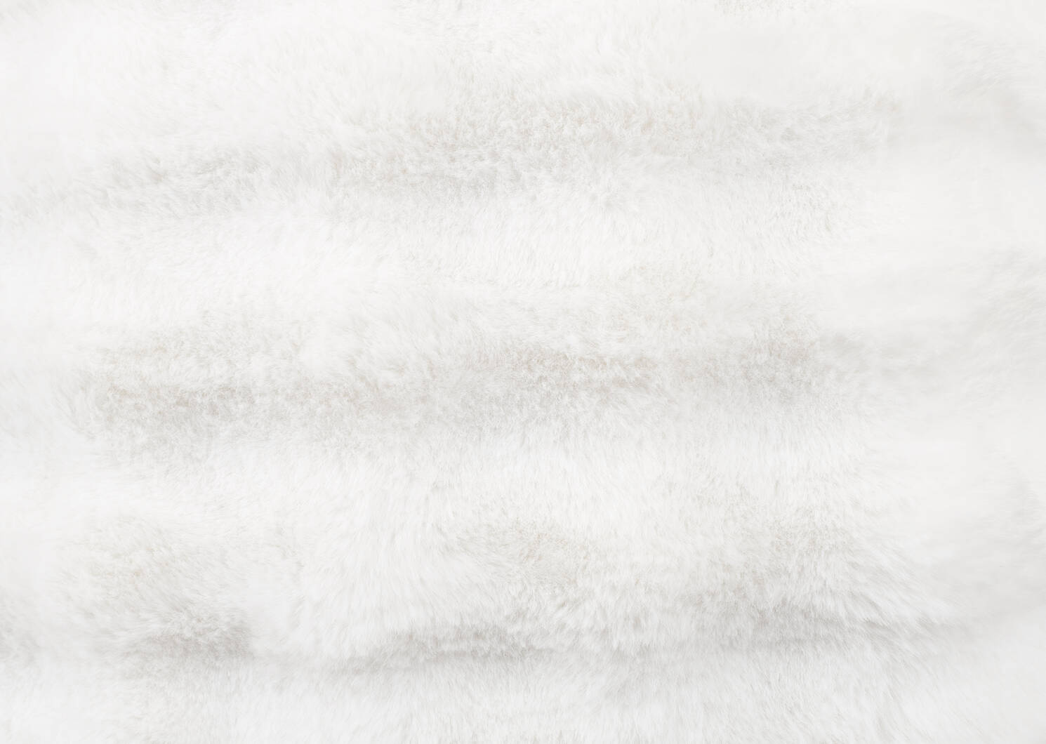 Zoey Faux Fur Pillow 24x24 White